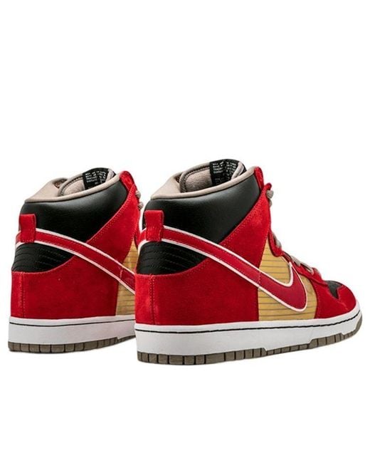 Nike Red Sb Dunk High Pro 'Tecate' for men