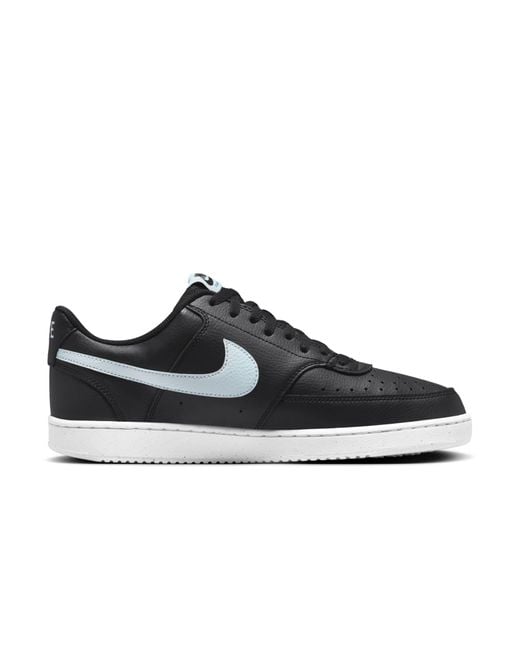 Nike Black Court Vision Low Next Nature Glacier' for men