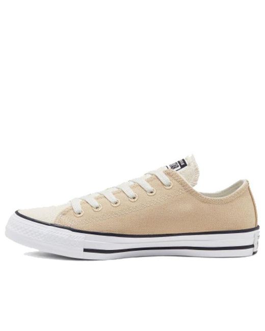 Converse White Renew Cotton Chuck Taylor All Star Low 'Desert Ore' for men