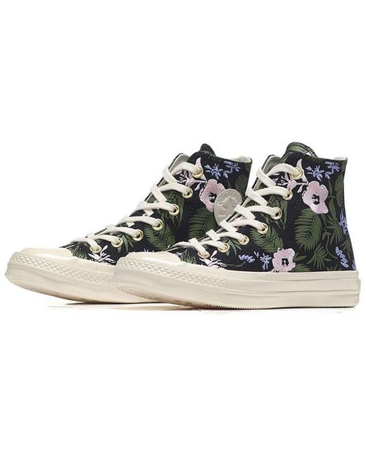 Converse Black Chuck 70 Hi 'Cherry Blossom'