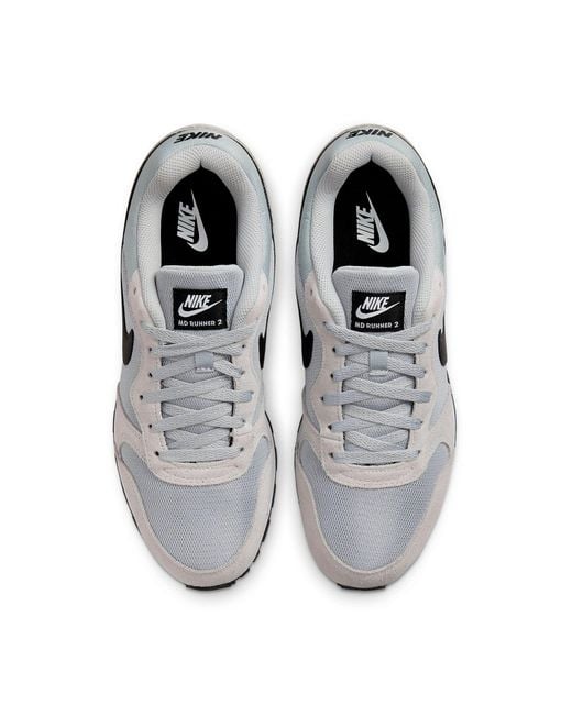 Nike White Md Runner 2 'Wolf' for men