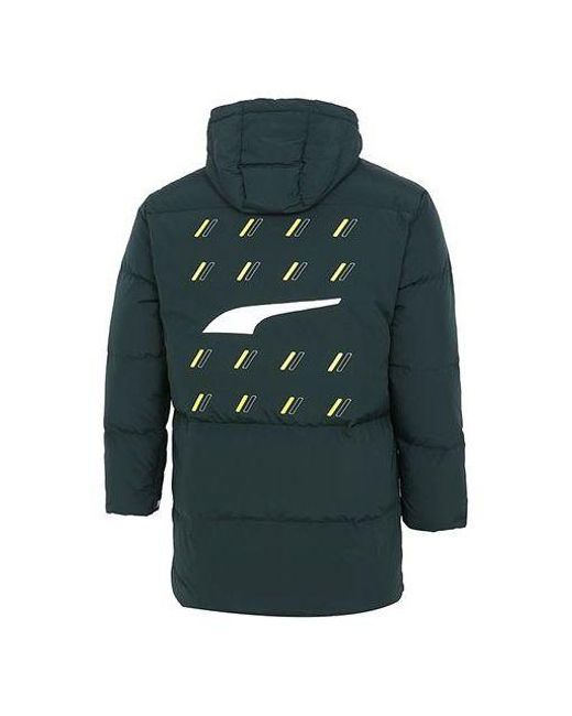 PUMA Green Windproof Down Warm Jacket for men