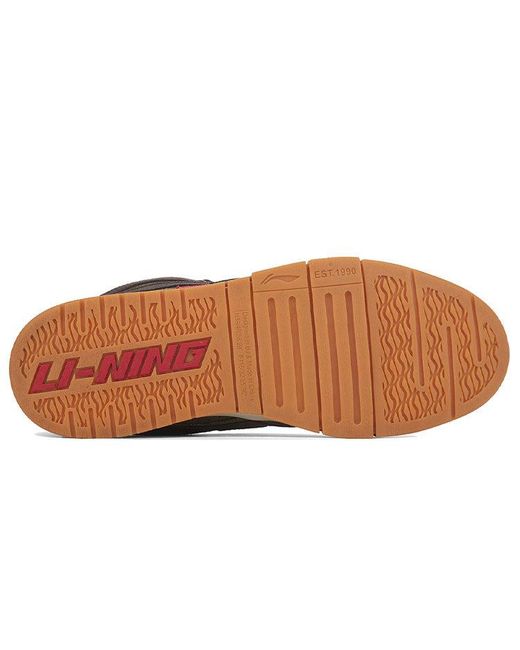 Li-ning Brown Pro Version Skateboarding Shoes for men