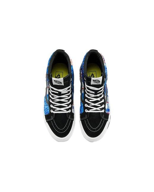 Vans Blue Sandy Liang X Sk8-Hi 38 Dx 'Patchwork' for men