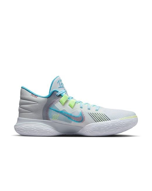 Nike Blue Kyrie Flytrap 5 Ep '1 World 1 People' for men