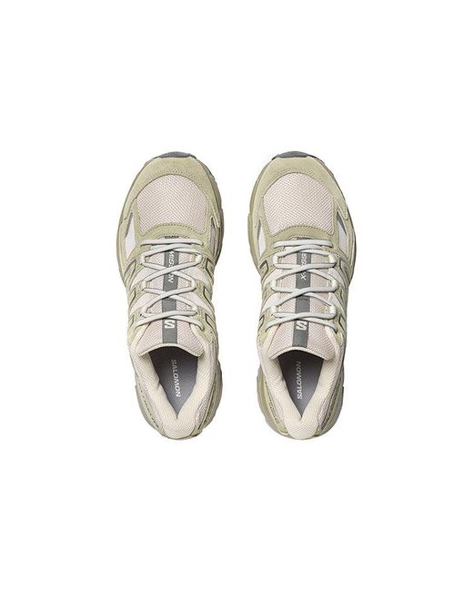 Salomon White X-Mission 4 Suede for men