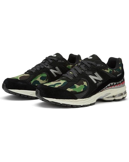 New Balance Black X A Bathing Ape 2002R 'Apes Together Strong for men