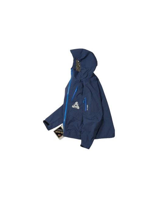 Palace Blue Gore-Tex R-Tek Jacket for men