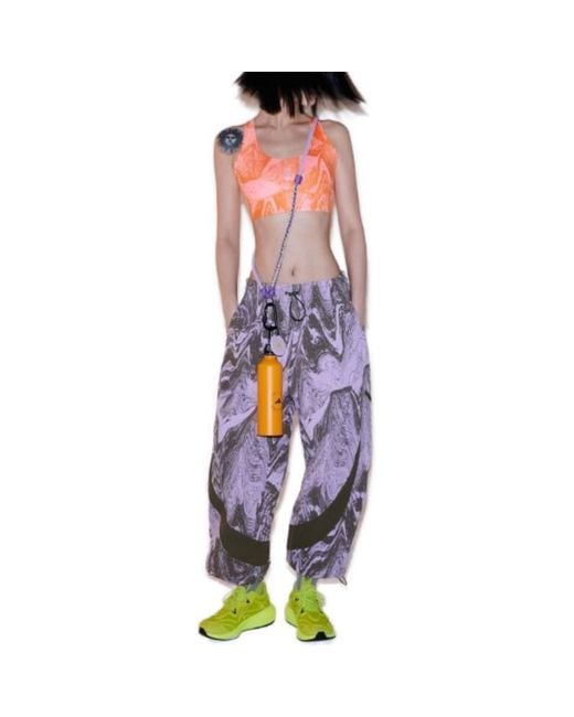 Adidas Brown (Wmns) By Stella Mccartney Truecasuals Woven Track Pants