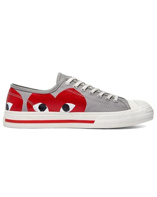 Converse Red X Comme Des Garcons Play Jack Purcell 'Drizzle' for men
