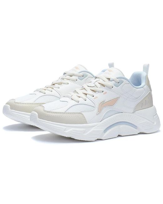 Li-ning White (Wmns) Running Cream'