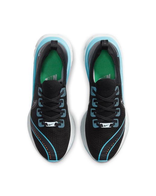 Nike Blue React Infinity Run Flyknit 'Fast City' for men