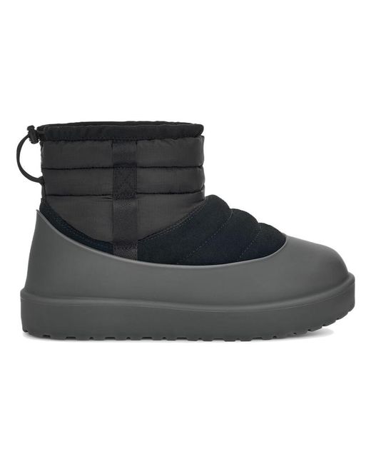 Ugg Black Classic Mini Pull-On Weather Boot