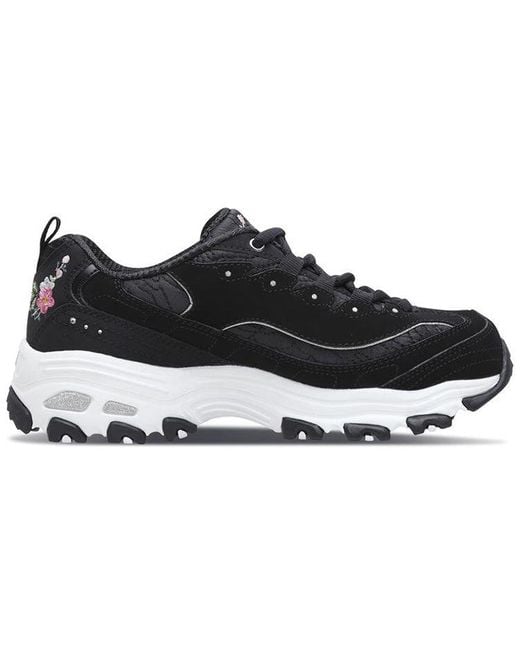 Skechers Black (Wmns) D'Lites 1.0