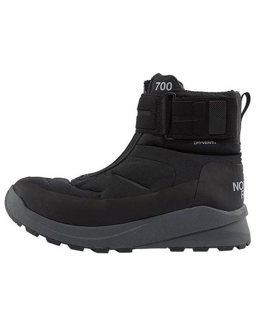 The North Face Black Nuptse Ii Strap Waterproof Boots for men