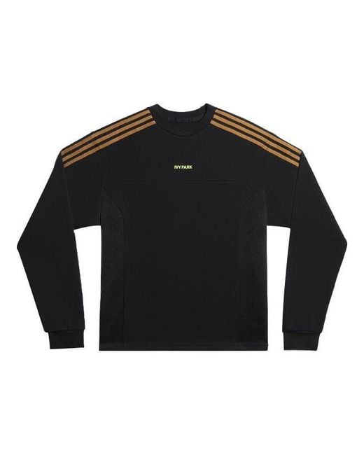 Adidas Black X Ivy Park Round-Neck Sweateshirt