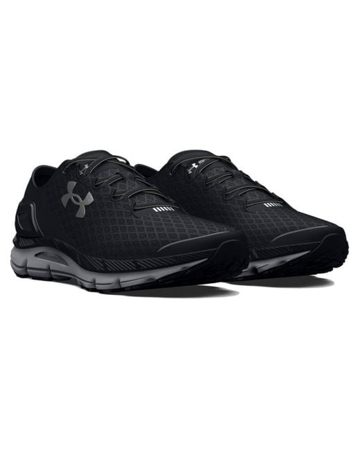 Under Armour Black Speedform Gemini Metallic' for men