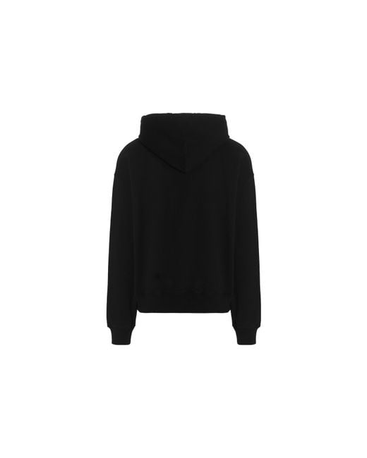 Off-White c/o Virgil Abloh Black Fw22 Aphabet Ogo Printing Hooded Ong Eeve Ooe Fit Back for men