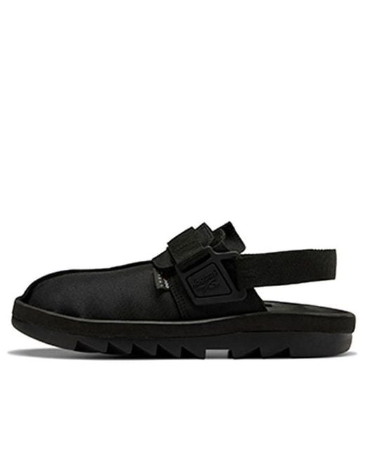 Reebok Black Beatnik Sandal 'Triple' for men