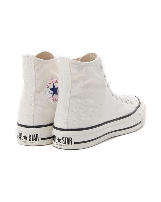 Converse White Chuck Taylor All Star J High 'Made for men