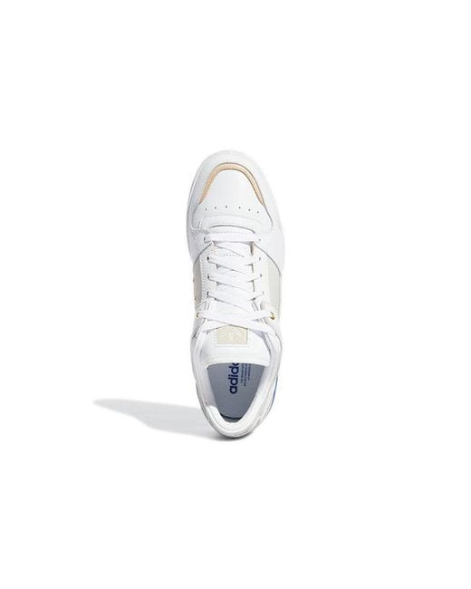 Adidas White Forum Luxe Low for men