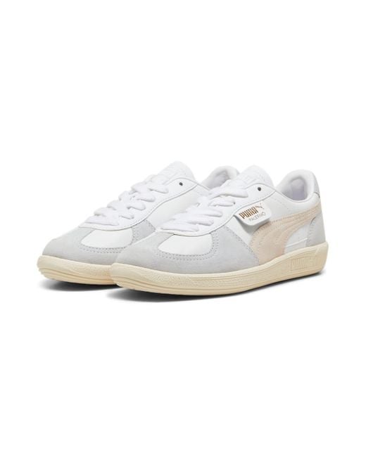 PUMA White Palermo Lth for men