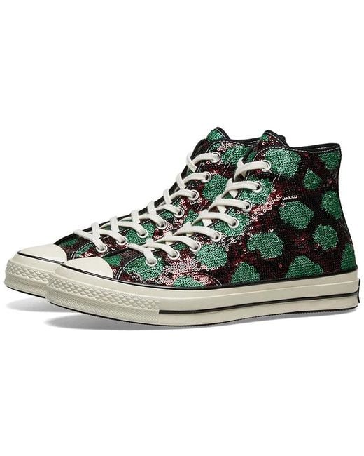 Converse Green Chuck 70 High 'Snake Pattern for men