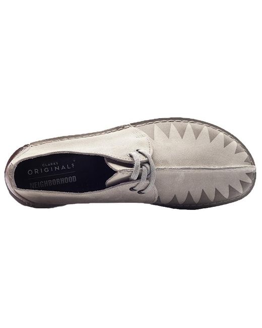 Clarks Originals X Neighborhood Desert Trek Ankle Shoes in White