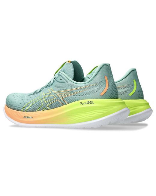 Asics Blue Gel-Cumulus 26 Paris (Light Celadon/Safety) Running Shoes