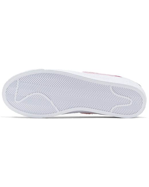 Nike White X Blazer Low Gt Sb Qs for men