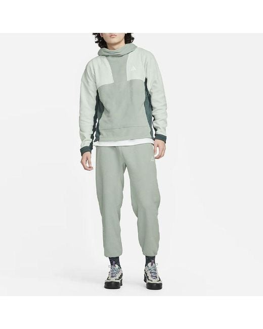Nike Green Acg Therma Fit Wolf Tree Pullover for men