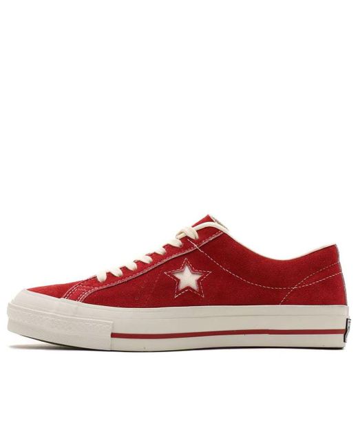 Converse Red One Star Vintage Made for men
