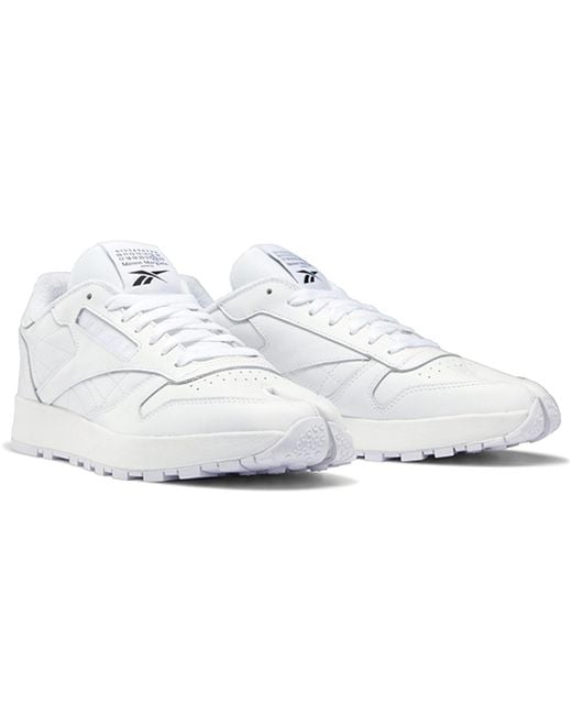 Reebok White Maison Margiela X Classic Leather Tabi for men