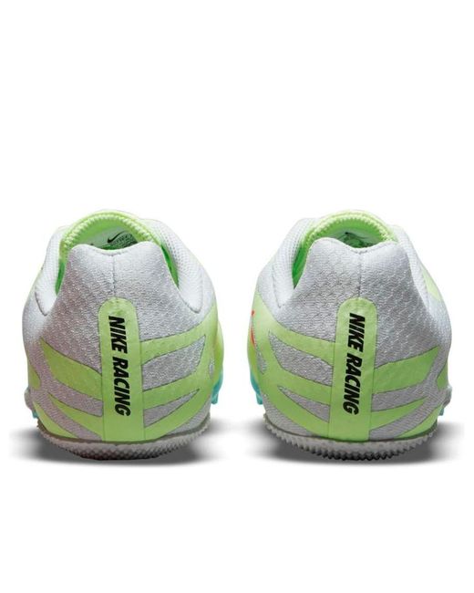 Nike Green Air Zoom Rival S 9 Spikes 'Barely Volt Hyper' for men