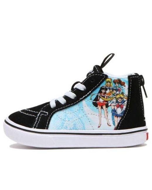 Vans Blue (Td) Sailor Moon X Sk8-Hi Zip Comfycush 'Pretty Guardian' for men