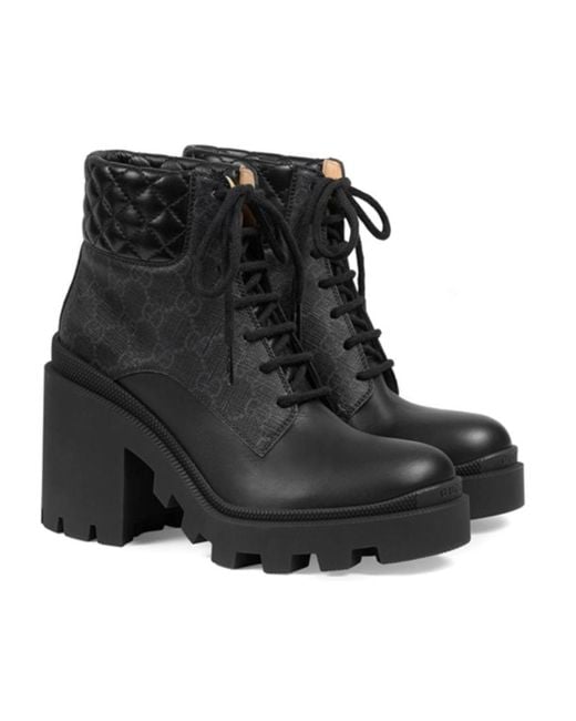 Gucci Black (Wmns) Gg Ankle Boot