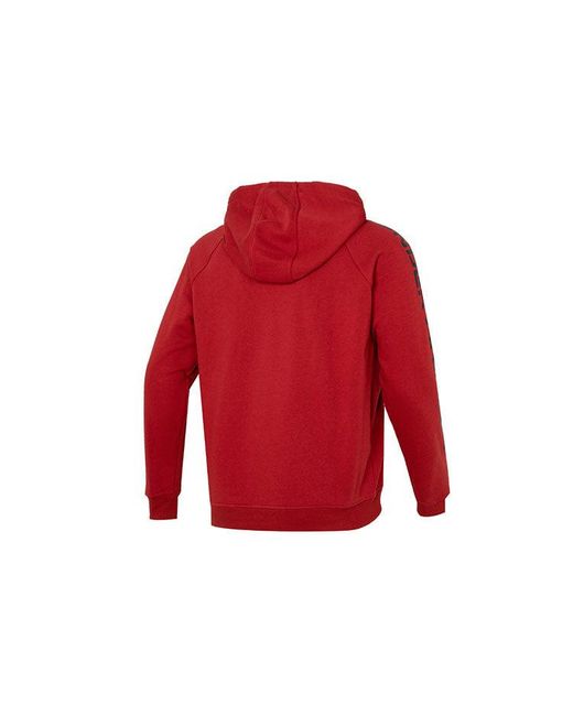 Under Armour Red Cny Lny Terry Full Zip Jacket for men