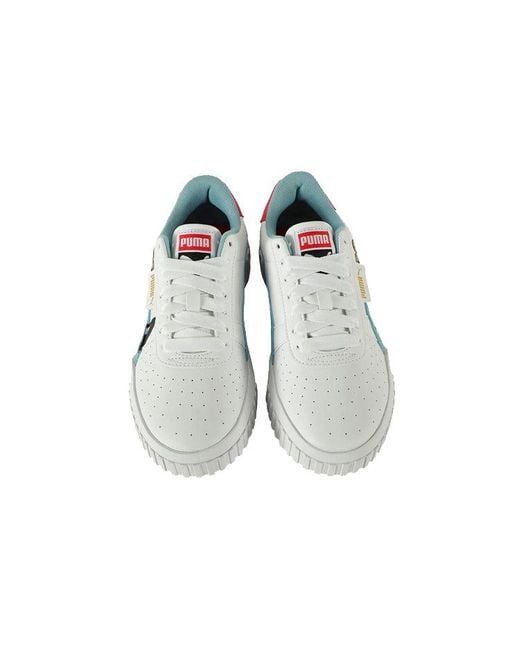 PUMA White (Wmns) Cali Novelty 'Heart'