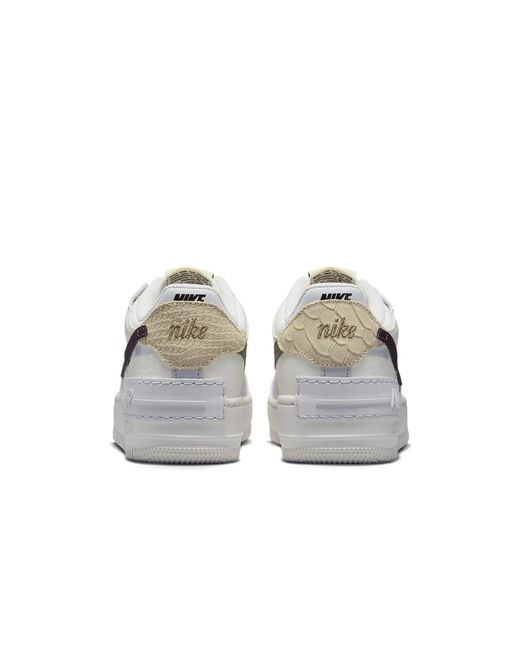 Nike White (Wmns) Air Force 1 Low Shadow