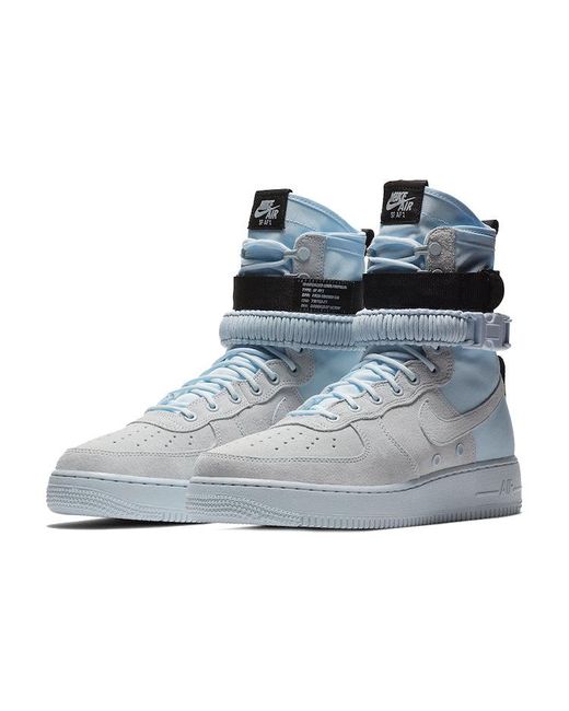 Nike Blue Sf Air Force 1 High Tint' for men