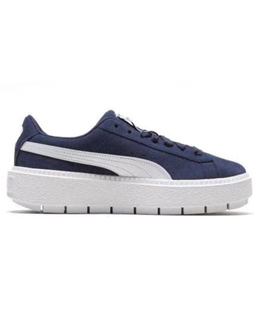 PUMA Blue (Wmns) Platform Trace 'Peacoat'