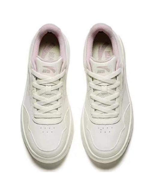 Anta White (Wmns) Skateboarding Series Sneakers