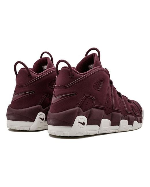 Nike Purple Air More Uptempo 'Bordeaux' for men