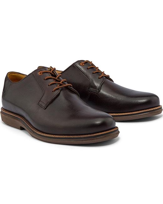 Timberland Brown City Groove Derby Boots 'Dark' for men