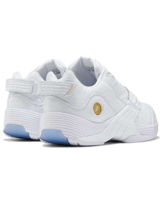Reebok White Answer 5 Low 'Triple' for men