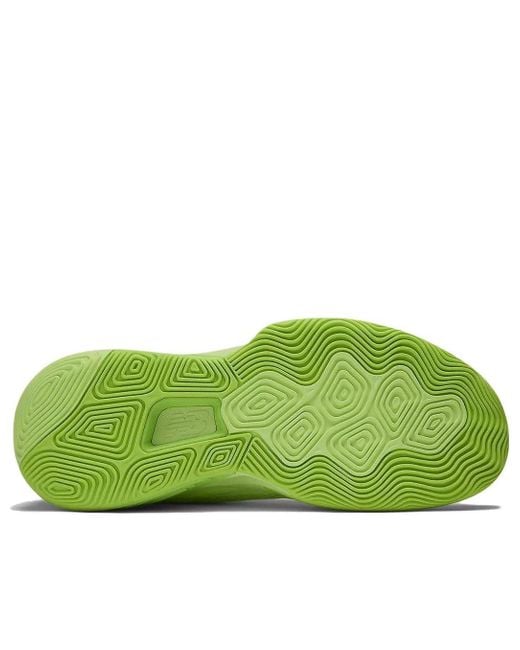New Balance Green Two Wxy V5 'Bleached Lime Glo Pixel Hi Lite' for men
