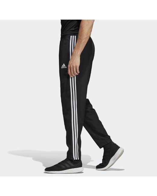 Adidas Black Tiro19 Wov Pnt Soccer/Football Long Pants for men