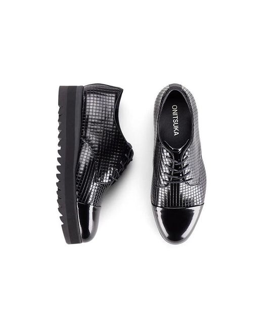 Onitsuka Tiger Black (Wmns) Derby Shoes