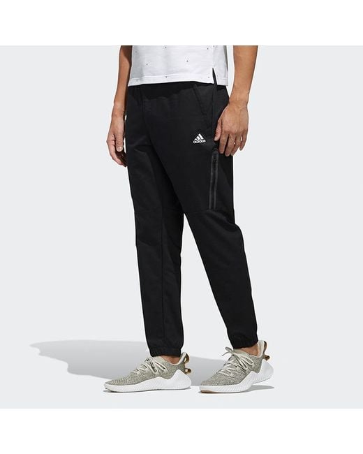 Adidas Black Al Pt Twill Outdoor Sports Pants for men