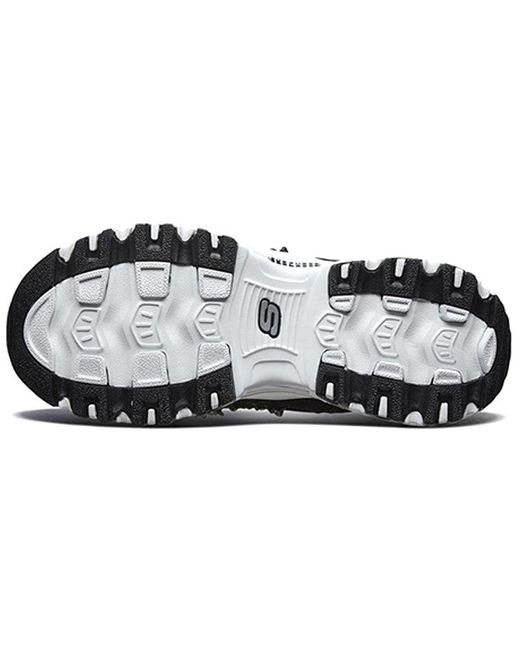 Skechers Black (Wmns) D'Lites Running Shoes